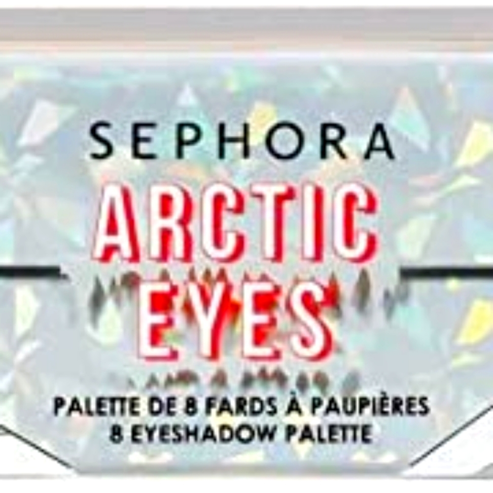 Sephora Arctic Eyes Eyeshadow Palette - Eight Trendy Matte & Metallic Shades